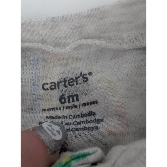 Baby Toddler Pajamas Lot of 4 Zip-Up One Piece Sleepers Carter’s Sizes 6M-2T - Picture 4 of 7